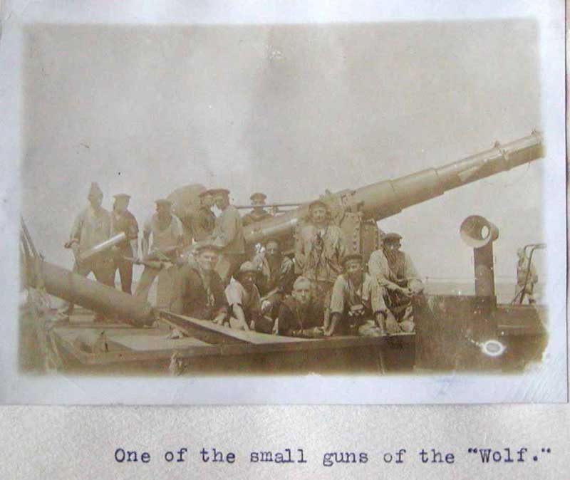 Wolf crew and small gun