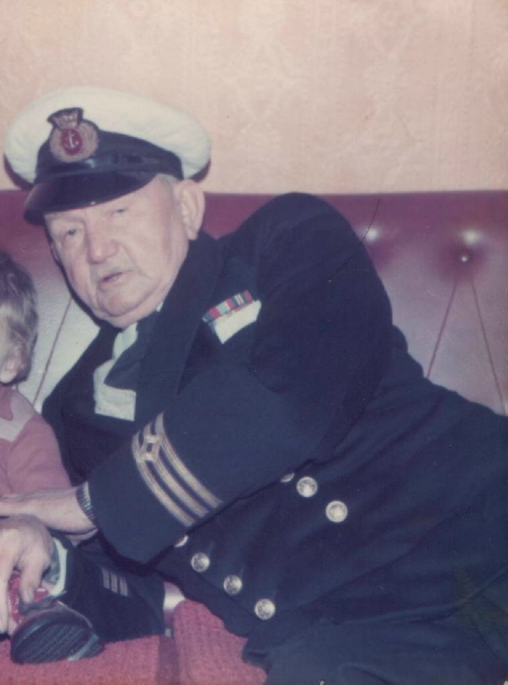 Edward Harold Barnett in Full Uniform