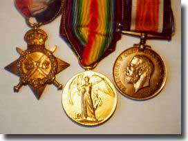 Katy's War Medals
