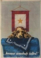 Because somebody talked. 1944. Office of Adjuntant- General. United States Office of War Information.