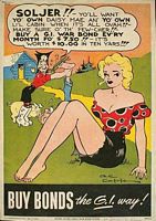 Buy Bonds the G I way. 1945. United States Army.