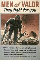 Men of valor, they fight for you. 1943. Canada, Wartime Information Board.