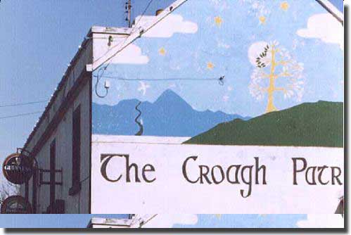The welcome haven of the Croagh Patrick Pub close to the car park where I had left my hire car. I staggered in, cold, weary, but well pleased I had made the pilgrimage. Some steaming coffee helped revive me, and I was asked where I came from, an interesting concerastion rounded off my visit to Ireland's Sacred Mountain.