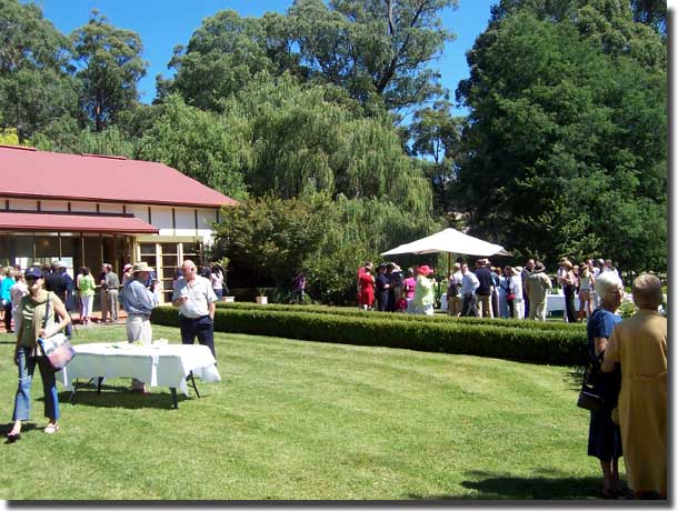 Pre Long Lunch scene at Maryland Country House
