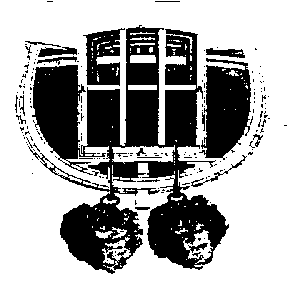 His boat showing the two stone bundles secured below the keel 