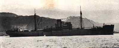 A raider quietly at anchor