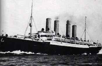 North German lloyd Line's express steamer Kaiser Wilhelm der Grobe. 