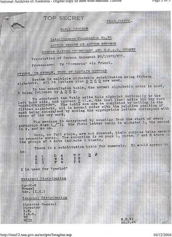 Detmers Document
